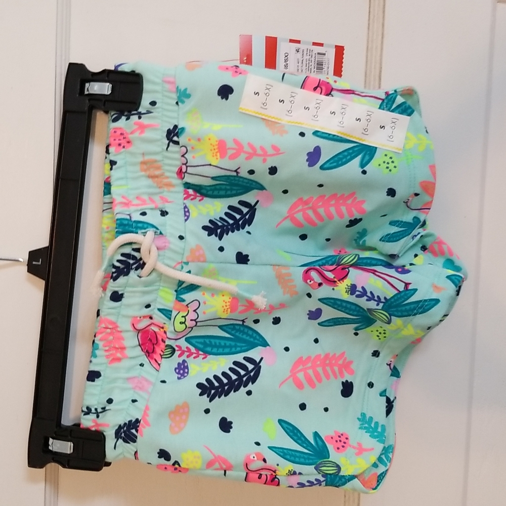 NWT bright & colorful girls knit shorts